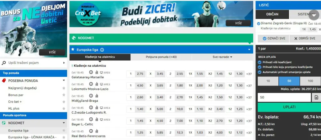 Cro Bet dizajn
