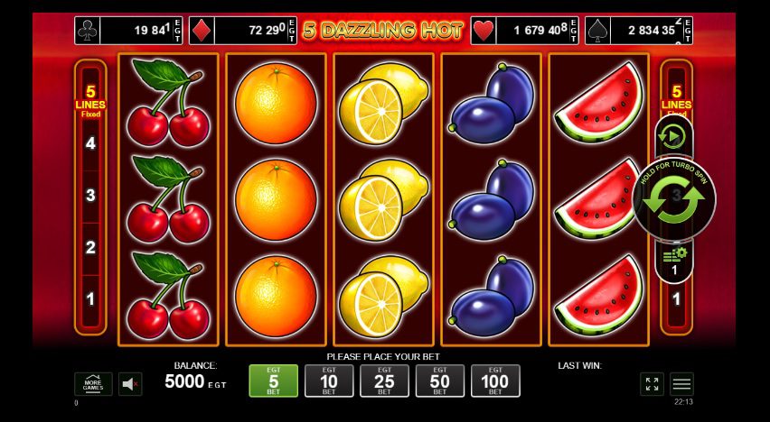 Arena Casino 5 Dazzling Hot