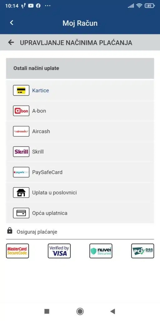 PSK metode mobilnog plaćanja