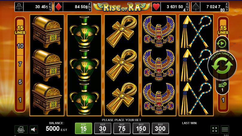 Senator Casino - Rise of Ra
