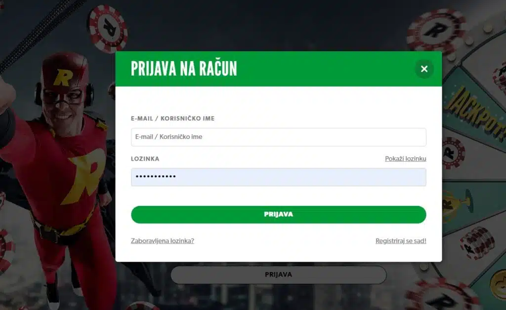 Rizk casino login