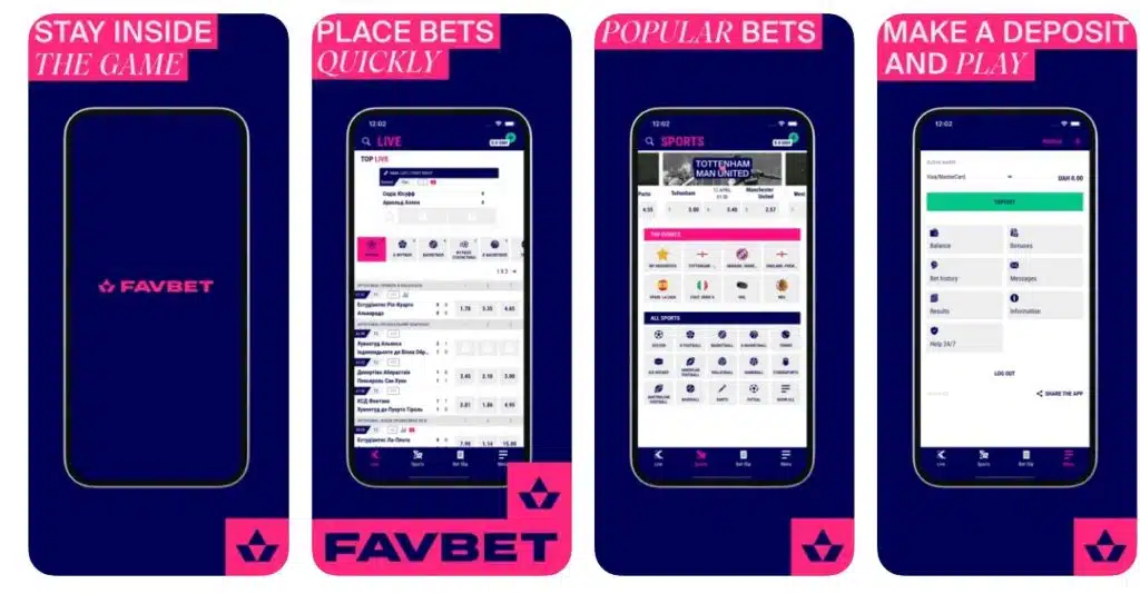 Favbet aplikacija - klađenje preko mobitela