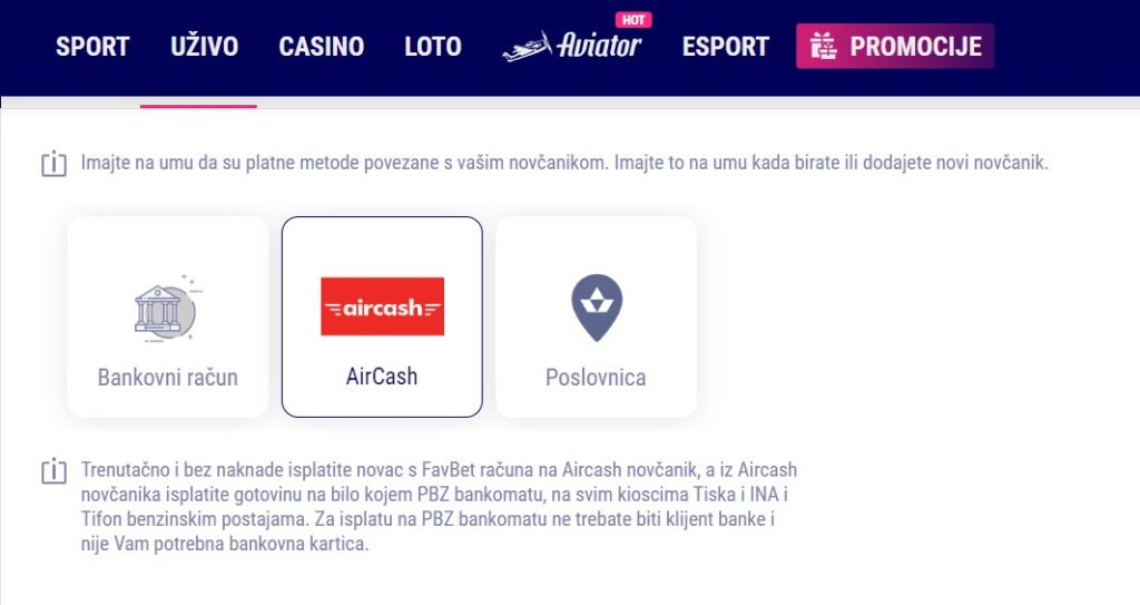 Favbet isplata