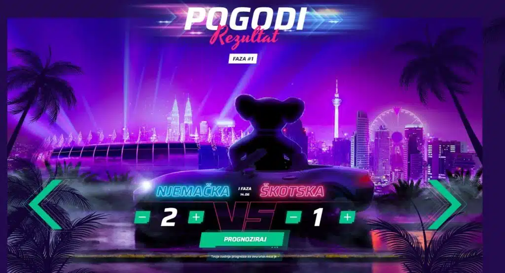 Favbet Euro pogađanje rezultata