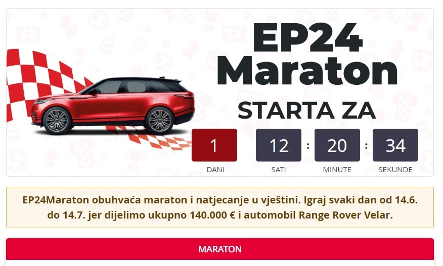 Maraton SuperSport kladionice