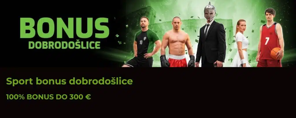 Arena bonus dobrodo&scaron;lice