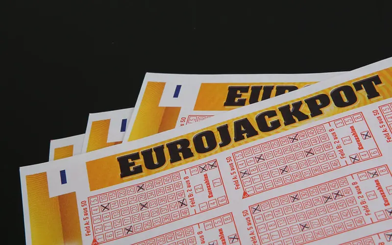 Eurojackpot dobitak listić
