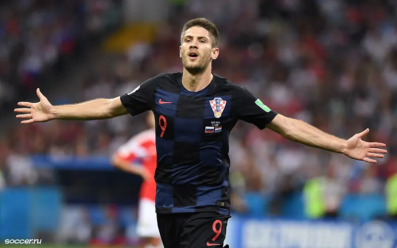 Andrej Kramarić u dresu reprezentacije na SP-u 2018.