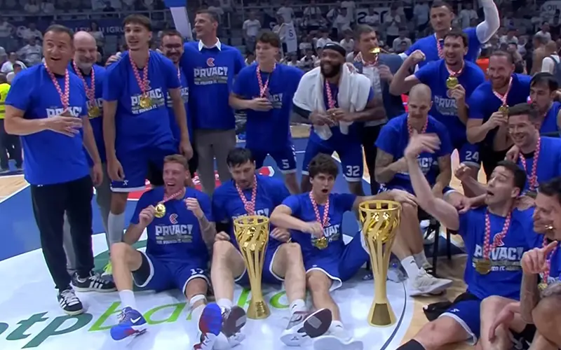 Cibona slavi naslov prvaka 2026.