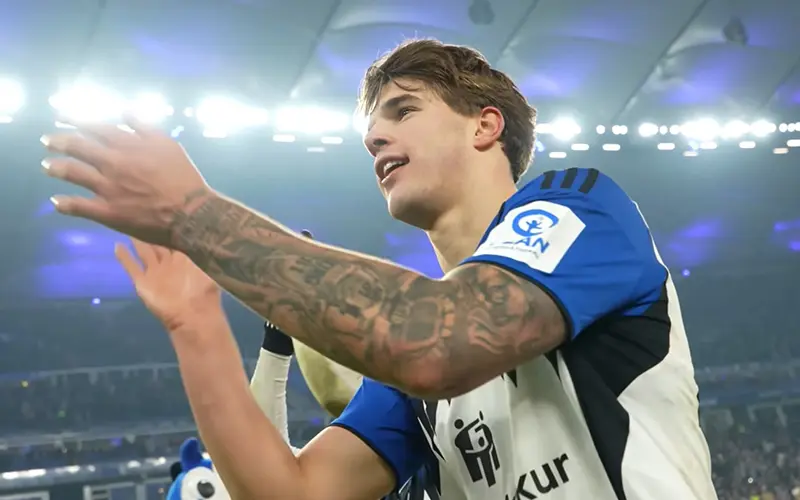 Luka Vušković u dresu HSV-a